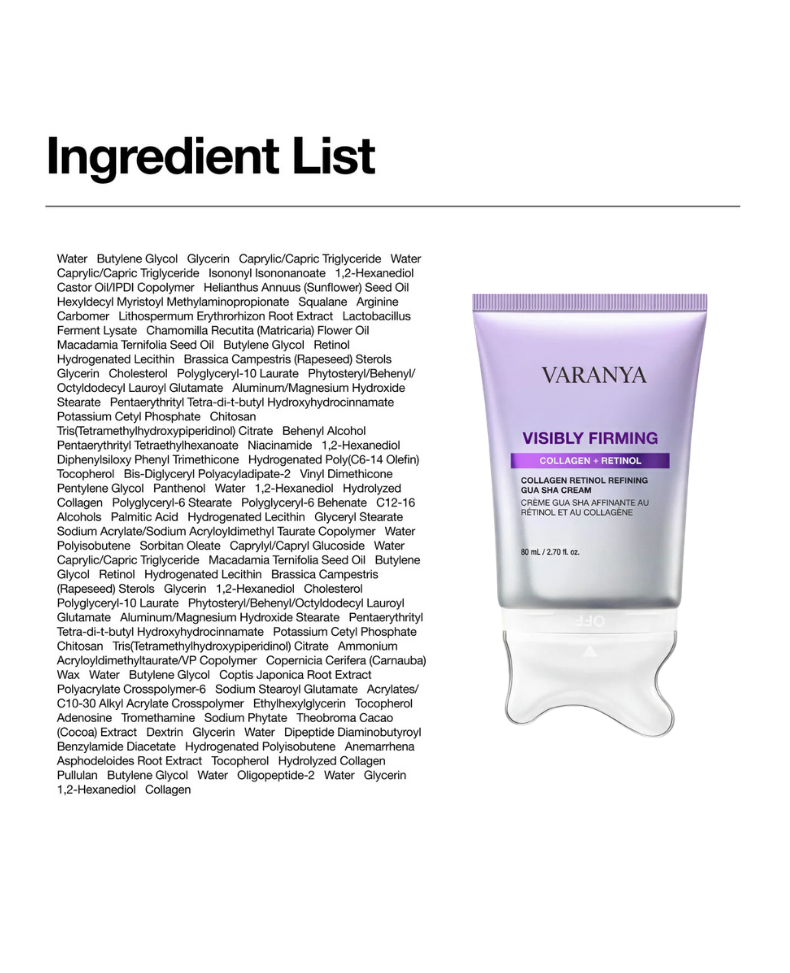 Collagen Retinol Refining Gua Sha Cream