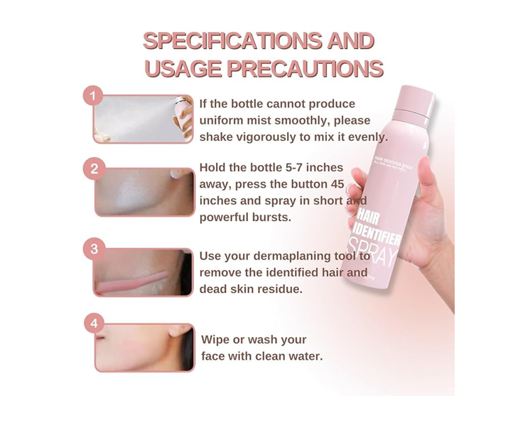 TracePro | Hair Identifier Spray for easy shaving (100 ml)